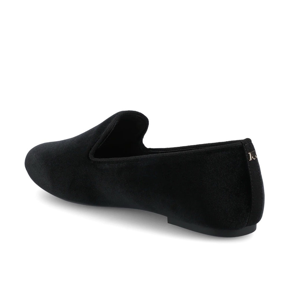Birdies The New Starling Black Velvet Loafers, ASO Meghan Markle - Picture 4 of 9